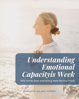 Emotional capacity isn't constant. It fluctuates based on stress, sleep, nervous system state, and what you're already carrying.

Some days you can handle difficult conversations, big decisions, and unexpected changes. Other days, a minor inconvenience feels overwhelming.

This isn't weakness. It's your nervous system communicating its current bandwidth.

Understanding your emotional capacity helps you make decisions that honor where you are, not where you think you "should" be.

Swipe through to learn what affects your capacity and how to work with it, not against it.

Which slide resonates most with you today? 💙

#EmotionalCapacity #MentalHealthEducation #NervousSystemAwareness #SelfCompassion #EmotionalWellbeing