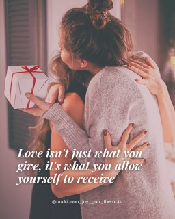 We talk a lot about loving others well. But what about receiving love?

For many of us, giving feels safer than receiving. We can control what we give. But receiving requires vulnerability, it means letting someone see our needs, trusting they won't use them against us.

Receiving love means:
♥️Accepting help without feeling guilty
♥️Believing compliments instead of deflecting them
♥️Letting someone care for you without immediately returning the favor
♥️Trusting that you're worthy of softness, not just when you're ""earned"" it

Today, whether you're partnered, single, or somewhere in between, ask yourself:
How comfortable am I with being loved?

Not performing love. Not proving my worth through service.

Just... being loved.

You're allowed to rest in someone's care. You're allowed to be held without holding it all together.

That's love, too. 💛

#SelfLove #ReceivingLove #ValentinesDay #EmotionalIntimacy #WorthyAsYouAre #VulnerabilityIsStrength