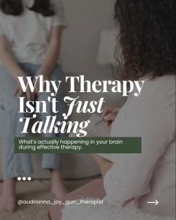 A lot of people think therapy is just venting to someone who nods and says "How does that make you feel?"
But here's what's actually happening in your brain during effective therapy:
Neuroimaging studies show that therapy, especially trauma-focused and cognitive therapies, can literally change brain structure and function. It strengthens connections in the prefrontal cortex (executive function, emotional regulation) and reduces hyperactivity in the amygdala (fear and threat response).
Therapy works by helping you:
Create new neural pathways through repetition and insight
Process stored emotional memory so it's less reactive
Build skills to regulate your nervous system in real time
Reframe cognitive distortions that keep you stuck
It's not magic. It's neuroscience. And it takes time because your brain doesn't rewire overnight.
If you've been in therapy and wondered ""Is this even working?"", this is your reminder that change happens beneath the surface long before you see it in your daily life.
Swipe through to see what's actually happening in your brain when therapy works.
Have you experienced shifts from therapy? Share below. 💙
#TherapyWorks #Neuroscience #MentalHealthEducation #BrainScience #TherapyMyths