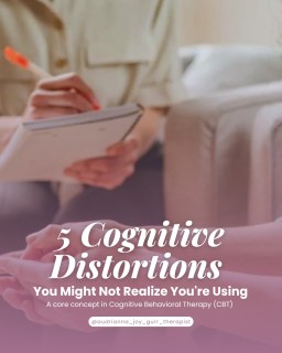 Your thoughts aren't always facts. But when you're stuck in a cognitive distortion, it's hard to see the difference.
Cognitive distortions are thinking patterns that reinforce negative beliefs and keep you stuck. They're automatic, persuasive, and often feel completely true, even when they're not.
The good news? Once you can name them, you can start to challenge them.
Research shows that identifying cognitive distortions is a core component of Cognitive Behavioral Therapy (CBT), one of the most evidence-based treatments for anxiety and depression. When you catch these patterns, you give yourself the chance to choose a different thought.
Swipe through for 5 common cognitive distortions you might not realize you're using, and what they actually sound like in your head.
Which one feels most familiar? Drop a number below. 💙
#CognitiveDistortions #MentalHealthEducation #CBT #ThoughtPatterns #AnxietyRelief
💡Research & Sources
Aaron T. Beck — Cognitive Therapy and Emotional Disorders (1976)
Judith Beck — Cognitive Behavior Therapy: Basics and Beyond
Burns, D. (1980). Feeling Good: The New Mood Therapy
Clark & Beck (2010) — Cognitive Therapy of Anxiety Disorders
Garnefski et al. (2001) — Cognitive Emotion Regulation Questionnaire
Beck Institute for Cognitive Behavior Therapy
