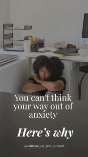 Here's what's actually happening when anxiety hits: your nervous system activates before your thinking brain has a chance to intervene. Breathing shifts. Chest tightens. Stomach drops.

Your emotional brain starts scanning for threat and the part of you that reasons, reflects, and self-soothes goes partially offline.

This is why logic doesn't land in those moments. You're not being irrational. You're being human.

Anxiety isn't a thinking problem. It's a body problem and it asks for a body-based response.
That doesn't mean you're helpless. It means you start with the body: breath, sensation, presence.

You're not broken. Your nervous system is doing exactly what it was designed to do.

#NervousSystemRegulation #AnxietyRelief #SomaticHealing #MentalHealthEducation #TraumaInformed #BodyMindConnection #YouAreNotBroken #MentalHealth"