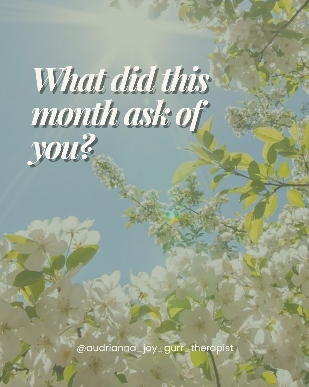 April is ending. And before we rush into May, let's pause.

What did this month ask of you?
Maybe it asked you to:

Set a boundary you've been avoiding
Rest when everything in you wanted to push
Name a feeling you've been ignoring
Show up even when you didn't feel ready
Let go of something that wasn't serving you anymore

Not every month is about growth. Some months are just about getting through. And that's enough.
So before we close out April: What did this month ask of you? And how did you respond?
Drop it below. Let's reflect together. 🌱

#AprilReflection #MonthlyCheckIn #MentalHealthJourney #SelfAwareness #IntentionalLiving